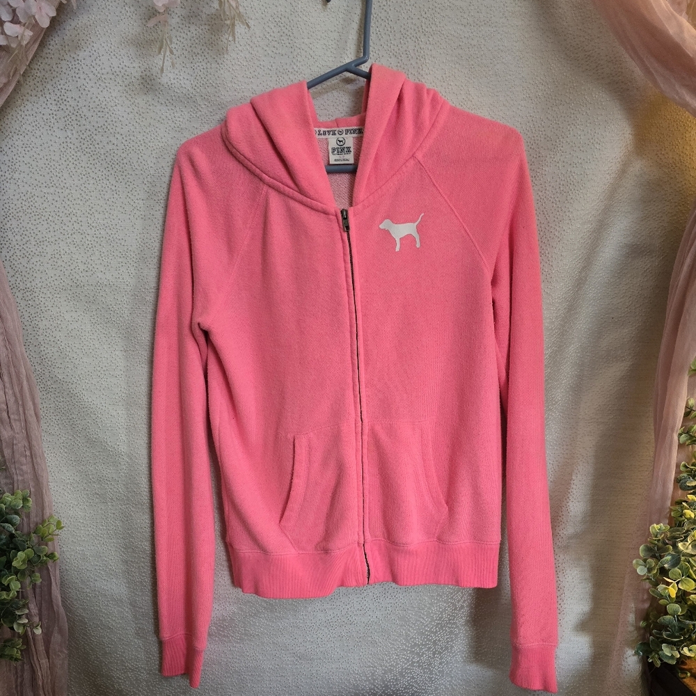 Victoria's Secret Pink Zip-Up Hoodie